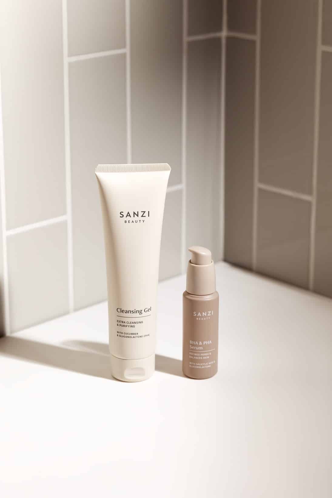 CLEANSING GEL + BHA/PHA SERUM