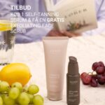 Køb Self-tanning serum og få exfoliating face scrub- værdi 360 kr.