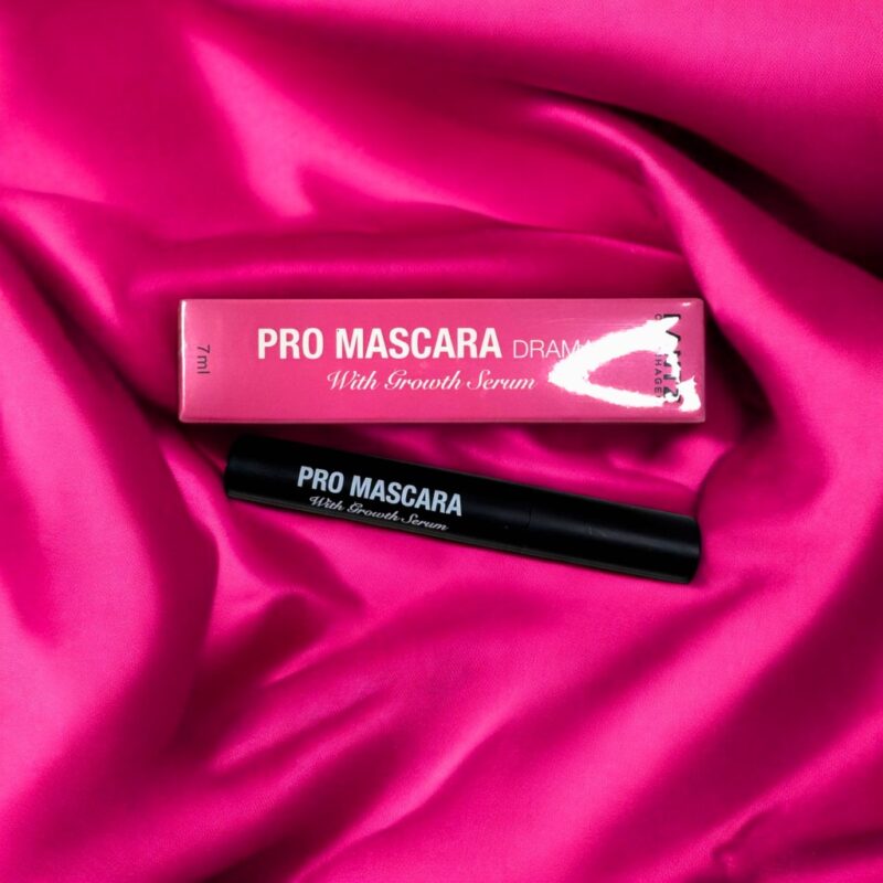 Pro Mascara med vippeserum – Drama, Black - Billede 2