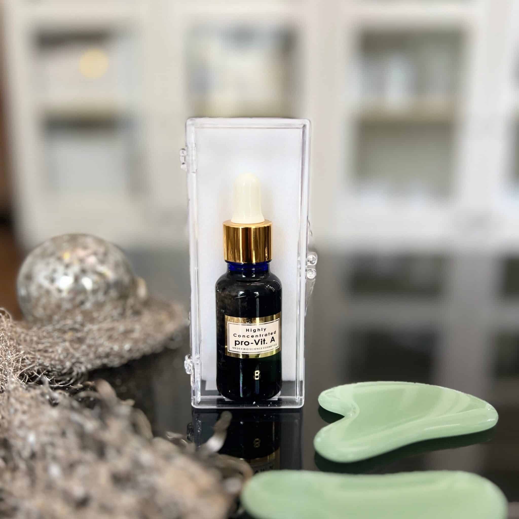 20 ml. Pro Vit. A Serum inkl. 2 stk. Gua Sha Sten (Fiske)