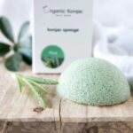 Organic Konjac Aloe Vera svamp - tør hud