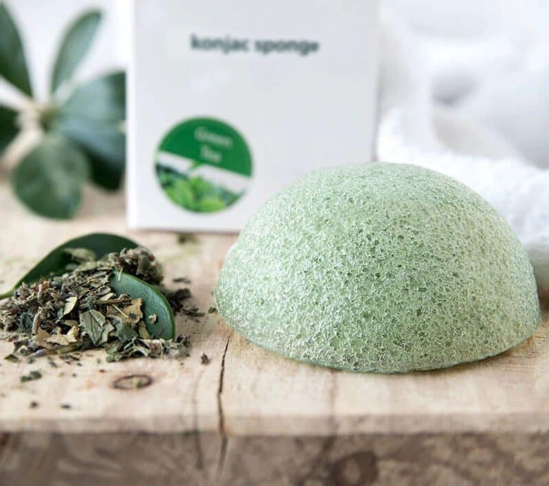 Organic Conjac Grøn Te svamp - til alle hudtyper samt antiage