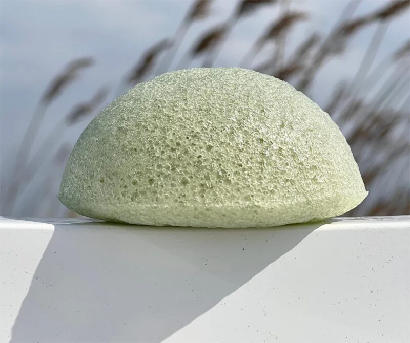 Organic Conjac Grøn Te svamp - til alle hudtyper samt antiage - Billede 2