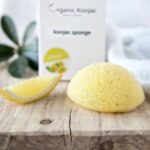 Organic Conjac Lemon svamp - til pigmenteret hud
