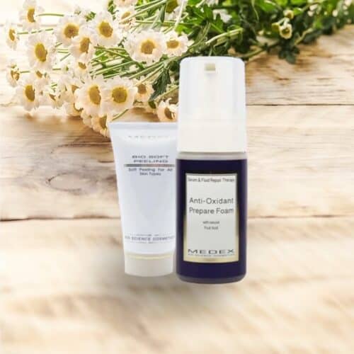 Antioxidant prepare foam+Bio Soft Peeling