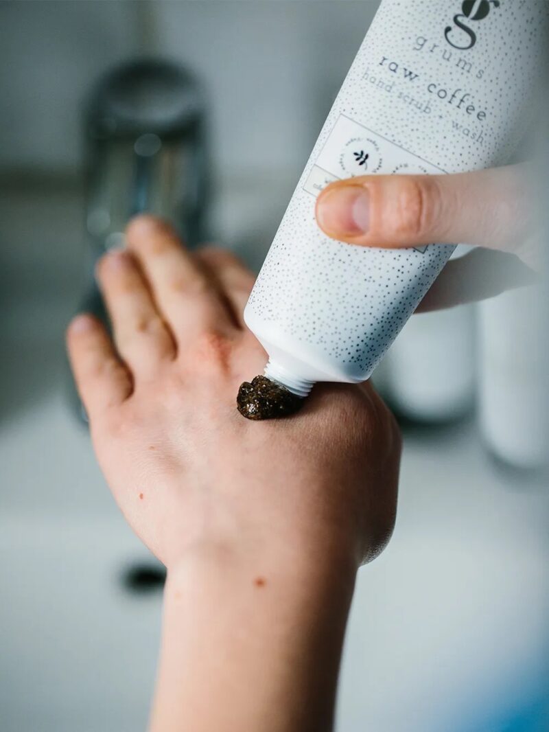 Raw coffee hand scrub+wash 120 ml - Billede 2