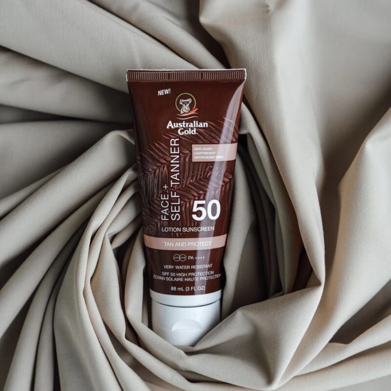 Spf 50 Face med selvbruner - Billede 2