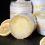 BRIGHTENING SUGAR SCRUB - CITRON+LILJE - 454 ML