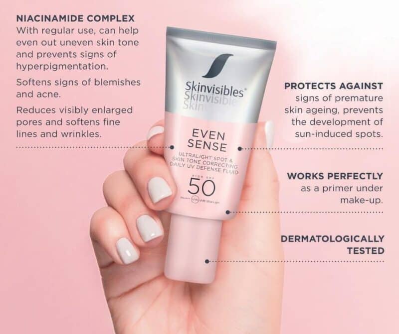 Skinvisibles Even Sense SPF50 - 50ml - Billede 3