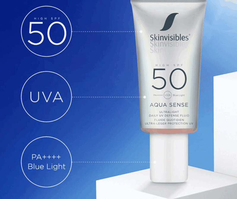 Skinvisibles Aqua Sense Hyaluronic SPF50 - 50ml - Billede 7