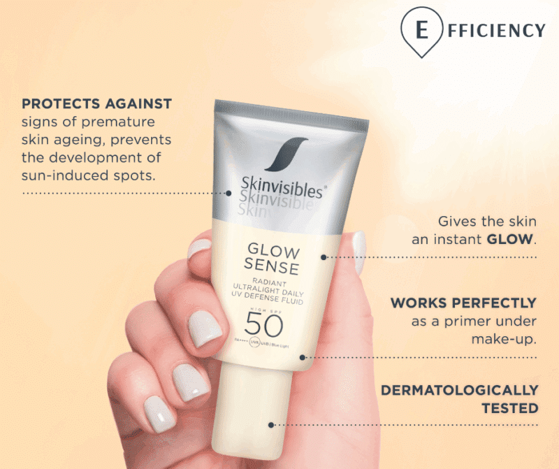Skinvisibles Glow Sense SPF50 - 50ml - Billede 2