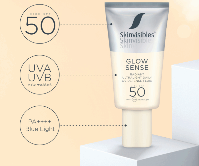 Skinvisibles Glow Sense SPF50 - 50ml - Billede 5